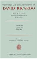 The Works and Correspondence of David Ricardo: Volume 7, Letters 1816 18