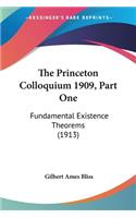 Princeton Colloquium 1909, Part One