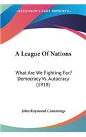 A League Of Nations