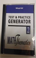 McDougal Littell Maththematics: Test & Practice Generator CD-ROM Book 2: Test & Practice Generator CD-ROM Book 2