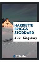 Harriette Briggs Stoddard