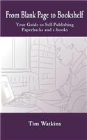 From Blank Page to Bookshelf