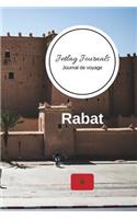 Jetlag Journals - Journal de voyage Rabat: Livre de vacances - Pour les meilleurs souvenirs de voyage - Agenda à écrire - Carnet de bord - Un cadeau parfait pour chaque voyageur