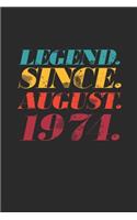 Legend Since August 1974