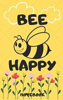 Bee Happy Notebook