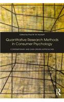 Quantitative Research Methods in Consumer Psychology: Contemporary and Data Driven Approaches