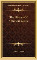 History Of American Music