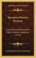 Specimen Poeseos Persicae