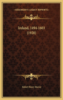 Ireland, 1494-1603 (1920)