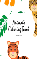 Animals Coloring Book for Children (8.5x8.5 Coloring Book / Activity Book)