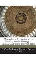 Mesosphere Dynamics with Gravity Wave Forcing, 1: Diurnal and Semi-Diurnal Tides
