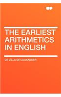 The Earliest Arithmetics in English