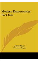 Modern Democracies Part One