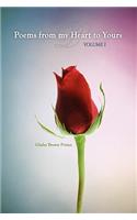 Poems from my Heart to Yours-Volume I: (English)