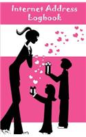 Internet Address Logbook: Internet Address Logbook / Diary / Notebook Mothers Day