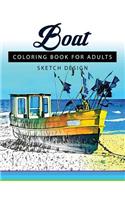Boat Coloring Books for Adults