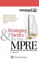 Strategies & Tactics for the Mpre: (Multistate Professional Responsibility Exam)(Bar Review)