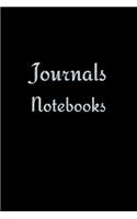 Journals Notebooks: Blank Journal Notebook To Write In