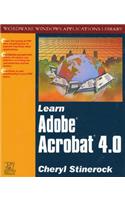Learn Adobe Acrobat 4.0