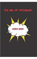 Comic Book Draw your own comics, Easy to use, Over 100 blank pages with Variety of Templates, Super hero comics