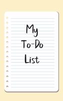 My To Do List