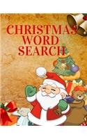 Christmas Word Search: Large Print, Brain Games For Clever Kids, Searchword & Handwriting Activity Book For Kids