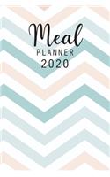 2020 Meal Planner: 2020 Monthly Calendar Weekly and Daily Meal Planner Track and Plan Your Meals Prep And Planning Grocery Shopping List, Menu Idea (53 Week Keto Food 
