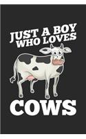 Just A Boy Who Loves Cows