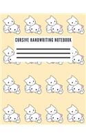 Cursive Handwriting Notebook