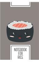 Notebook for Rice