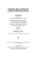 Environmental risks of and regulatory response to mercury dental fillings