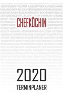 Chefköchin - 2020 Terminplaner