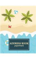Address book paperback