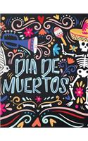 Skull Notebook: Music Song Skeleton Journal Book Ruled Lined Page Writing Kid Teen Girl Boy Women Men Funny Diary Record Plan Note Pad Colorful Tattoo Composition N(1 Skull Notebook)