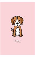 Beagle: Notebook 120-Page Lined Journal for Dog Lovers(1 Gifts for Dog Lovers)