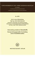 Untersuchung Moderner Schneidstoffe Beanspruchungsgerechte Anwendung Sowie Verschleißursachen