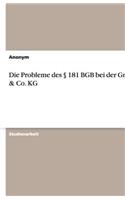 Probleme Des 181 Bgb Bei Der Gmbh & Co. Kg