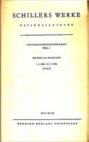 Schillers Werke. Nationalausgabe