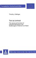 Text as Contract