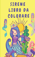 Sirene libro da colorare