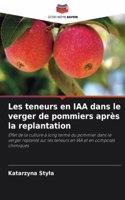 Les teneurs en IAA dans le verger de pommiers après la replantation