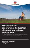 Efficacité d'un programme d'éducation physique sur la force abdominale