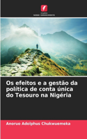 Os efeitos e a gestão da política de conta única do Tesouro na Nigéria