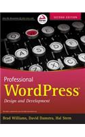 Professional Wordpress: Design And  Development, 2Nd Ed
