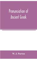 Pronunciation of ancient Greek