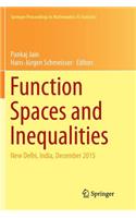 Function Spaces and Inequalities