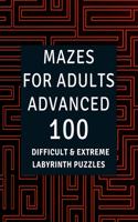Mazes for Adults Advanced