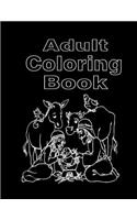 Adult coloring book