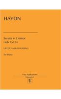 Haydn. Sonata in e minor Hob. 34