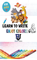 Learn to Write & Enjoy Coloring